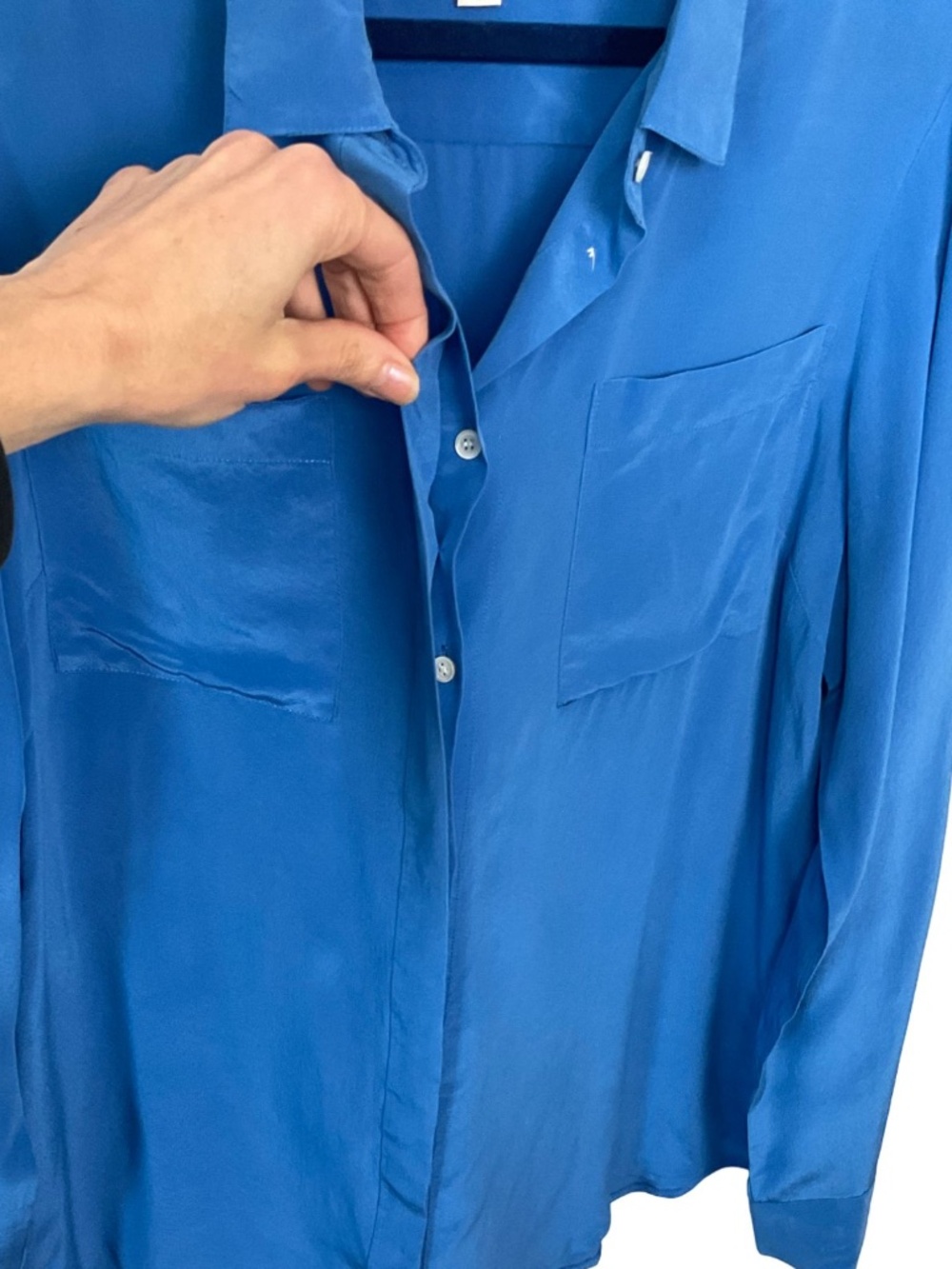 J. Crew Classic-Fit Silk Shirt - Picture 2 of 6